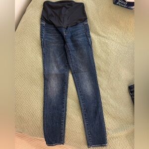 Madewell over-the-belly maternity jeans